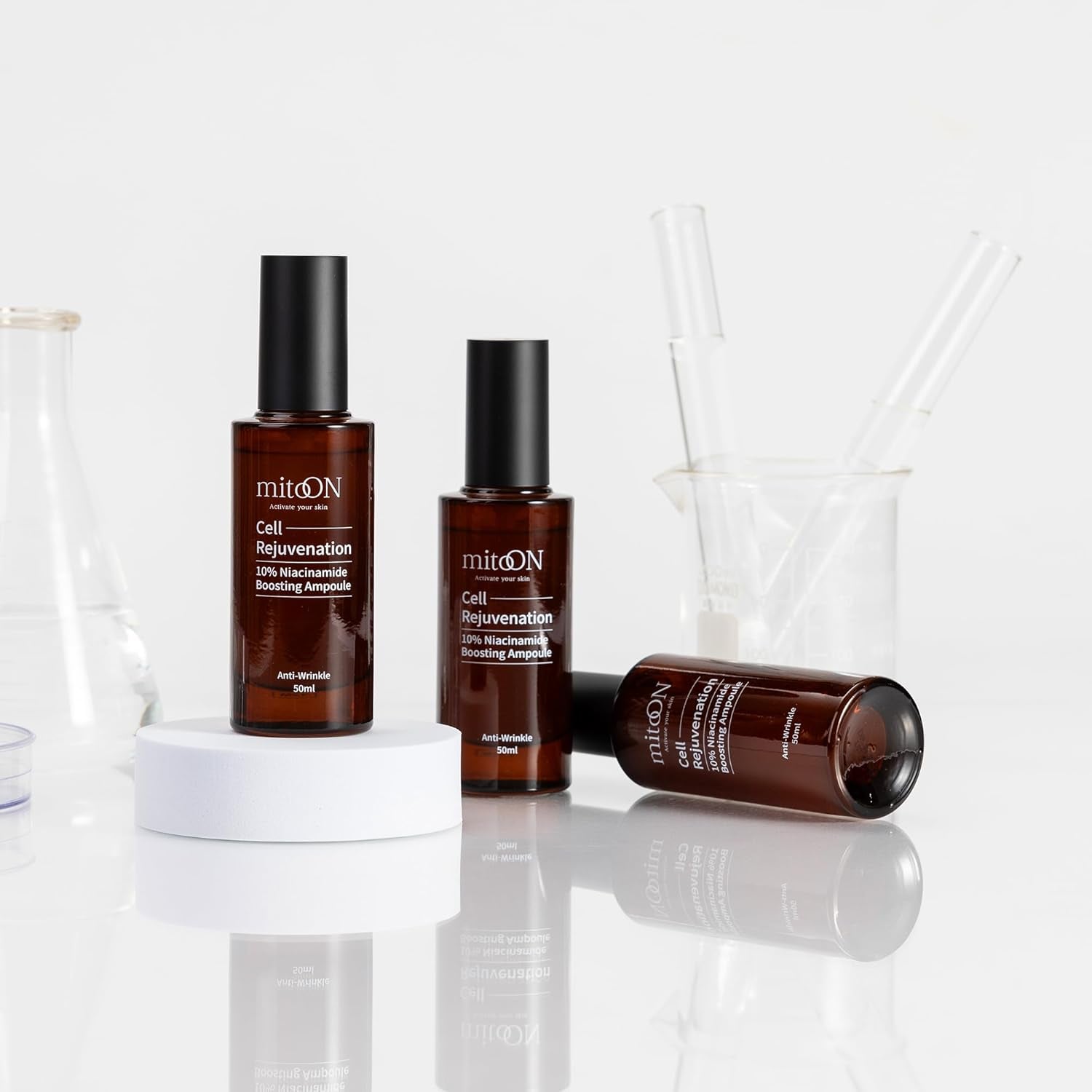 mito:ON Cell Rejuvenation 10% Niacinamide Boosting Ampoule – 50ml | Anti-Aging, Brightening & Skin Barrier Repair