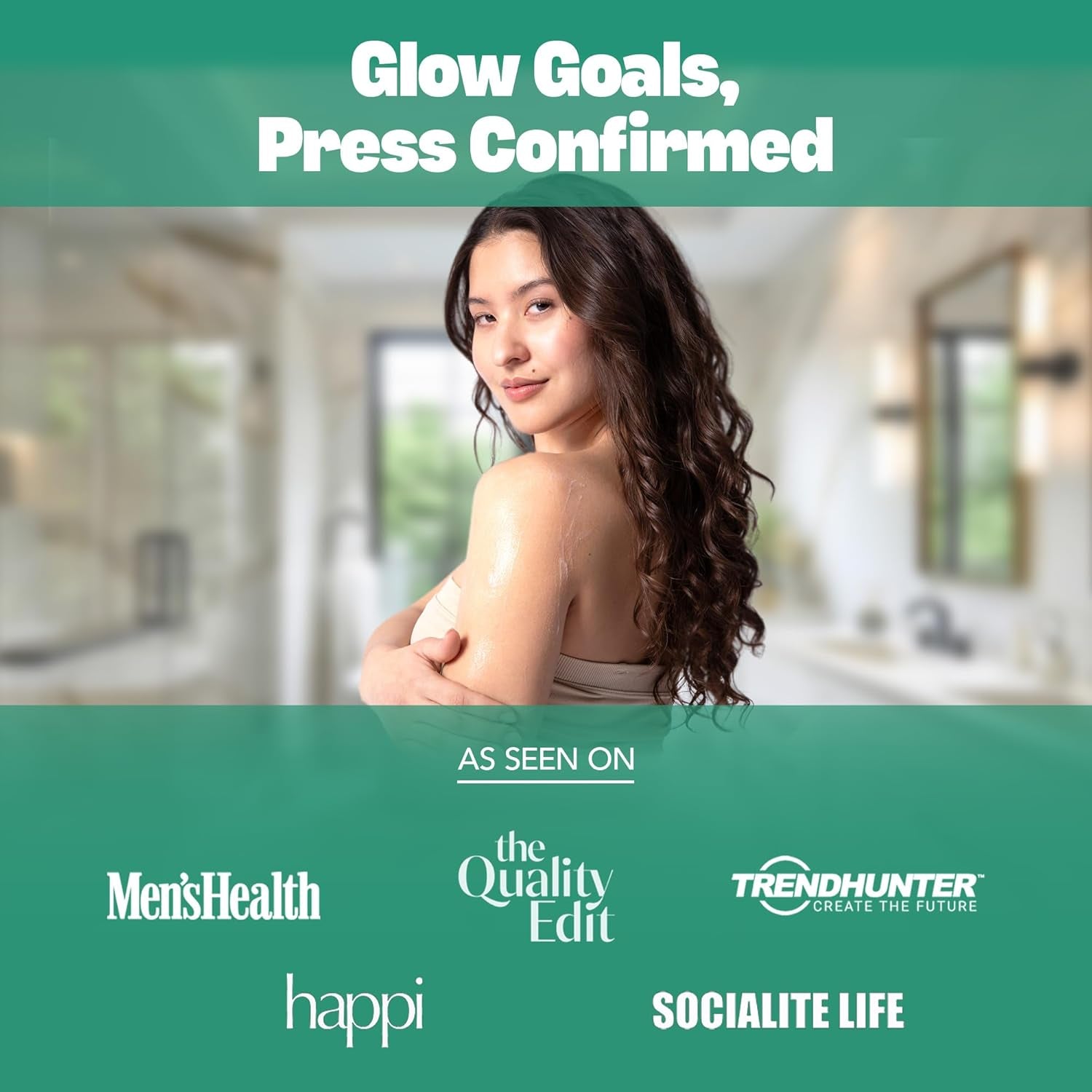 HEY SWEET CHEEKS It's Glowtime Skin Perfecting Body-Clearing Serum - 200ml 