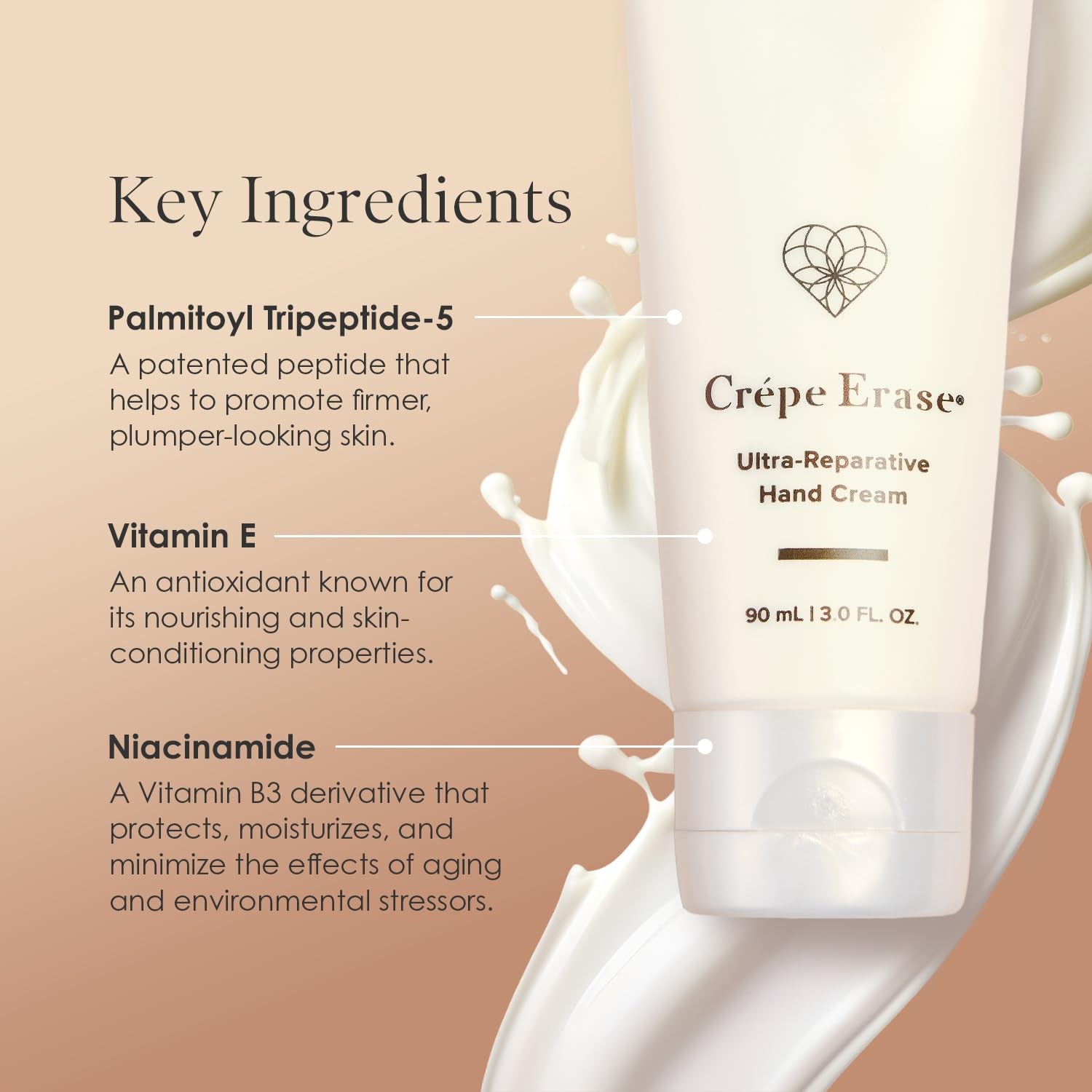 BODY FIRM Crépe Erase Ultra-Reparative Hand Cream – 90ml | Anti-Aging, Firming & Deep Hydration for Hands
