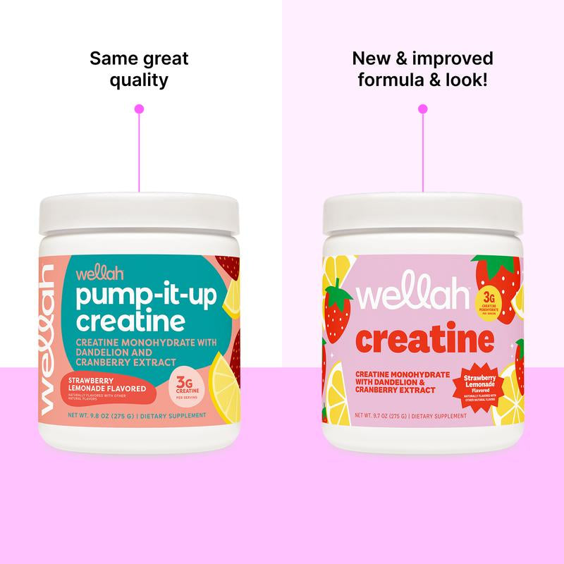 Wellah Creatine | Creatine Monohydrate Supplement for Woman | 3G of Creatine Monohydrate per Serving | 50 Servings | Creatine for Women | Tiktok Shop Deals | Gym Essentials Women | Supplements for Women | Nurse Essentials |