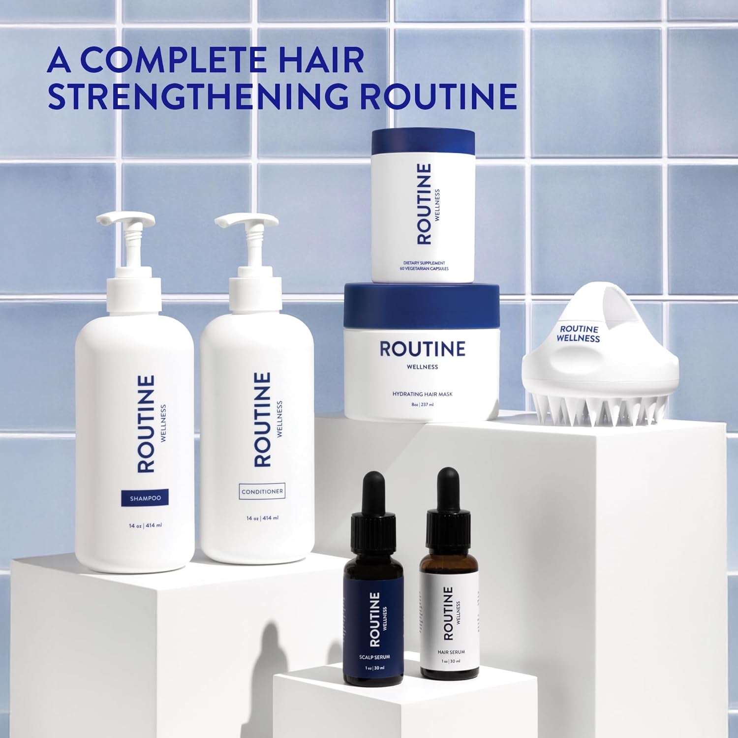 Routine Wellness Scalp Serum – 30ml | Strengthen Follicles & Promote Fuller, Healthier Hair