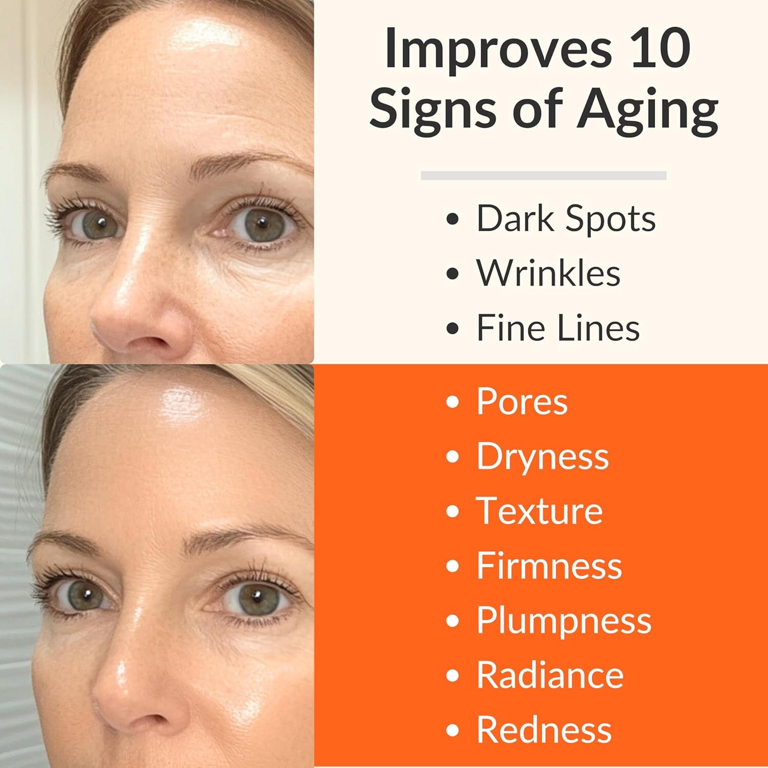 LeVaye' Vitamin C Serum+ Sculpting Repair Serum – 50ml | Brightening, Firming & Collagen-Boosting Formula