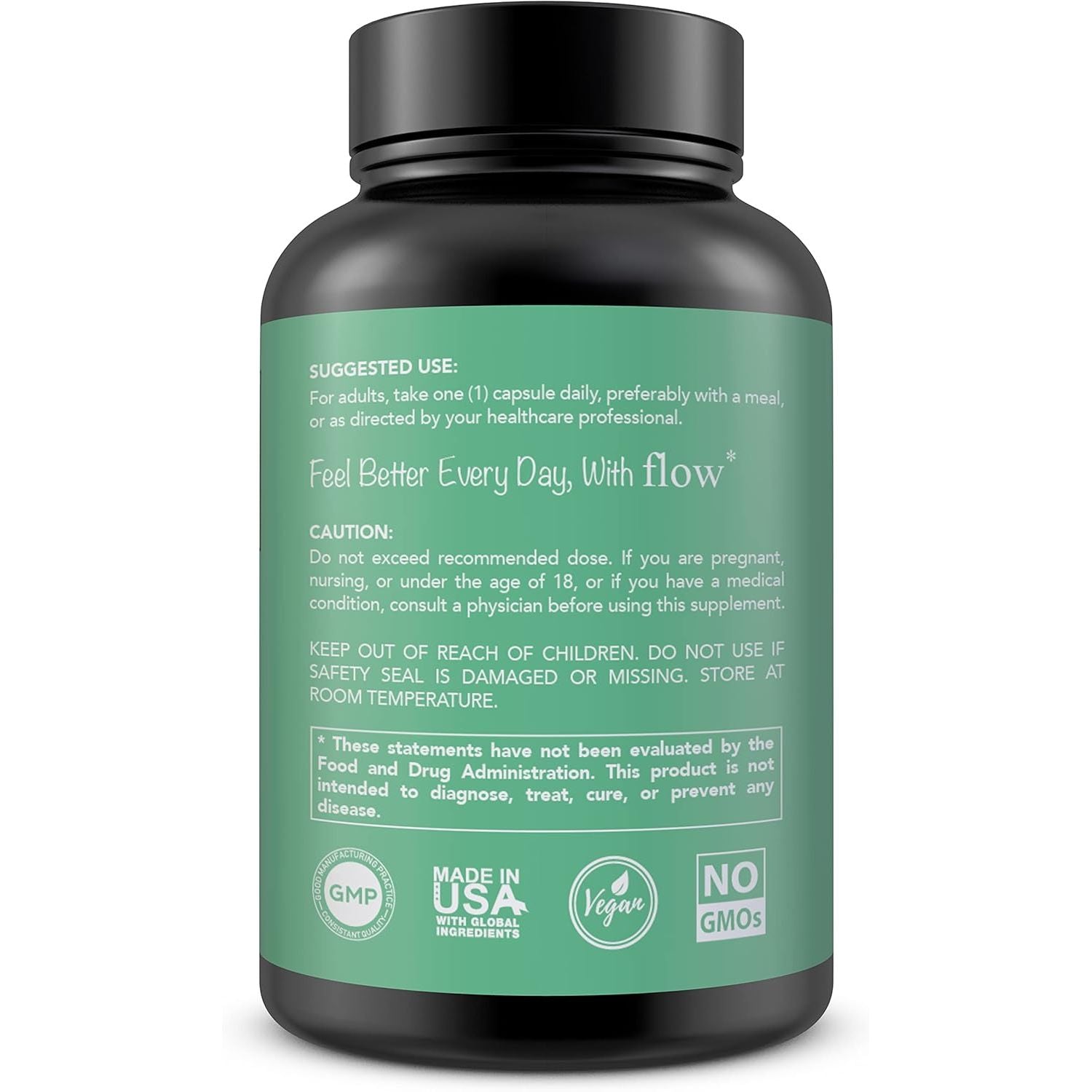 BoostCeuticals Flow Nattokinase 4000FU | 200mg – 100 Vegan Capsules | Heart, Circulation & Blood Flow Support