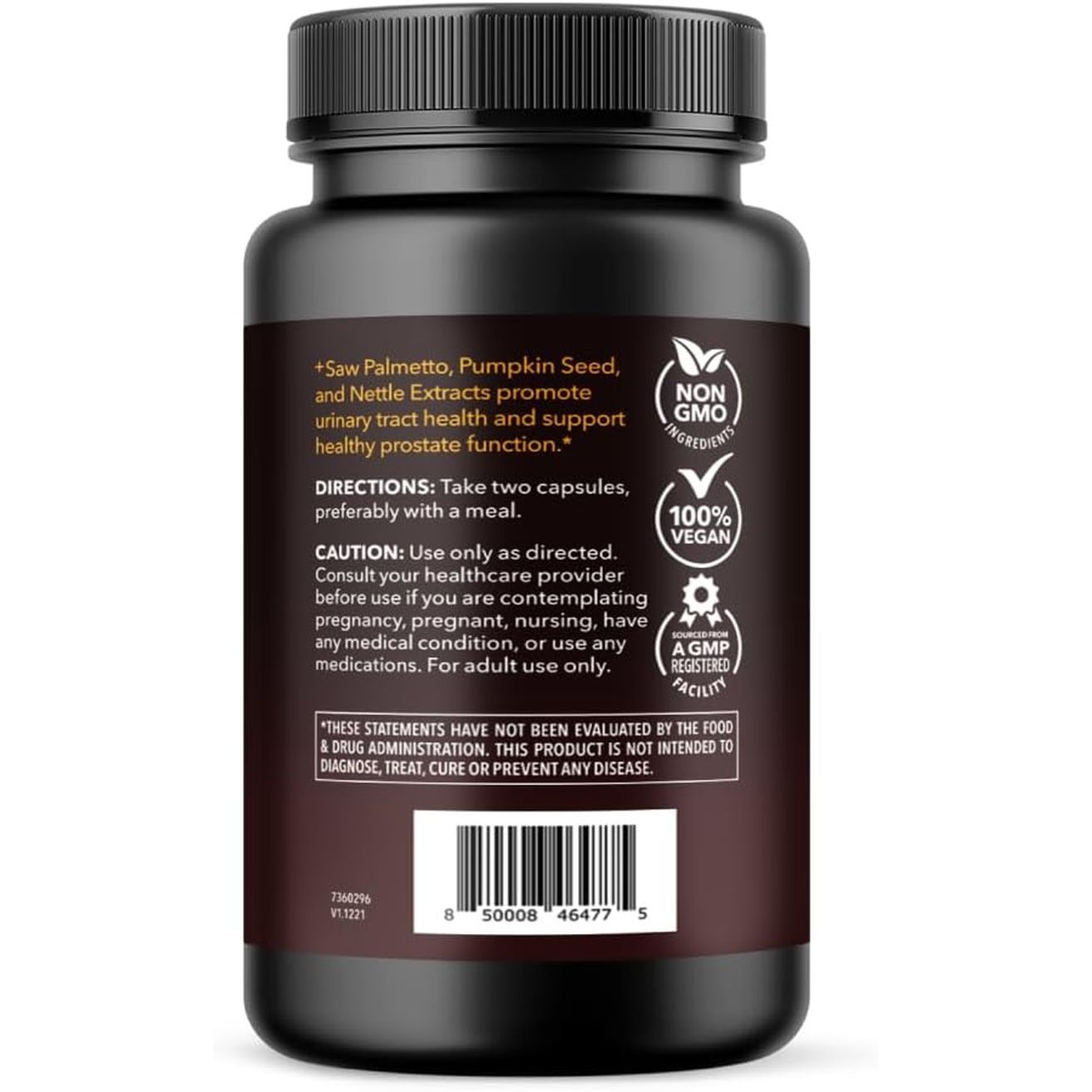 HAVASU NUTRITION Saw Palmetto 3X Formula + Nettle & Pumpkin – 120 Capsules | Prostate, Urinary & Hair Health Support