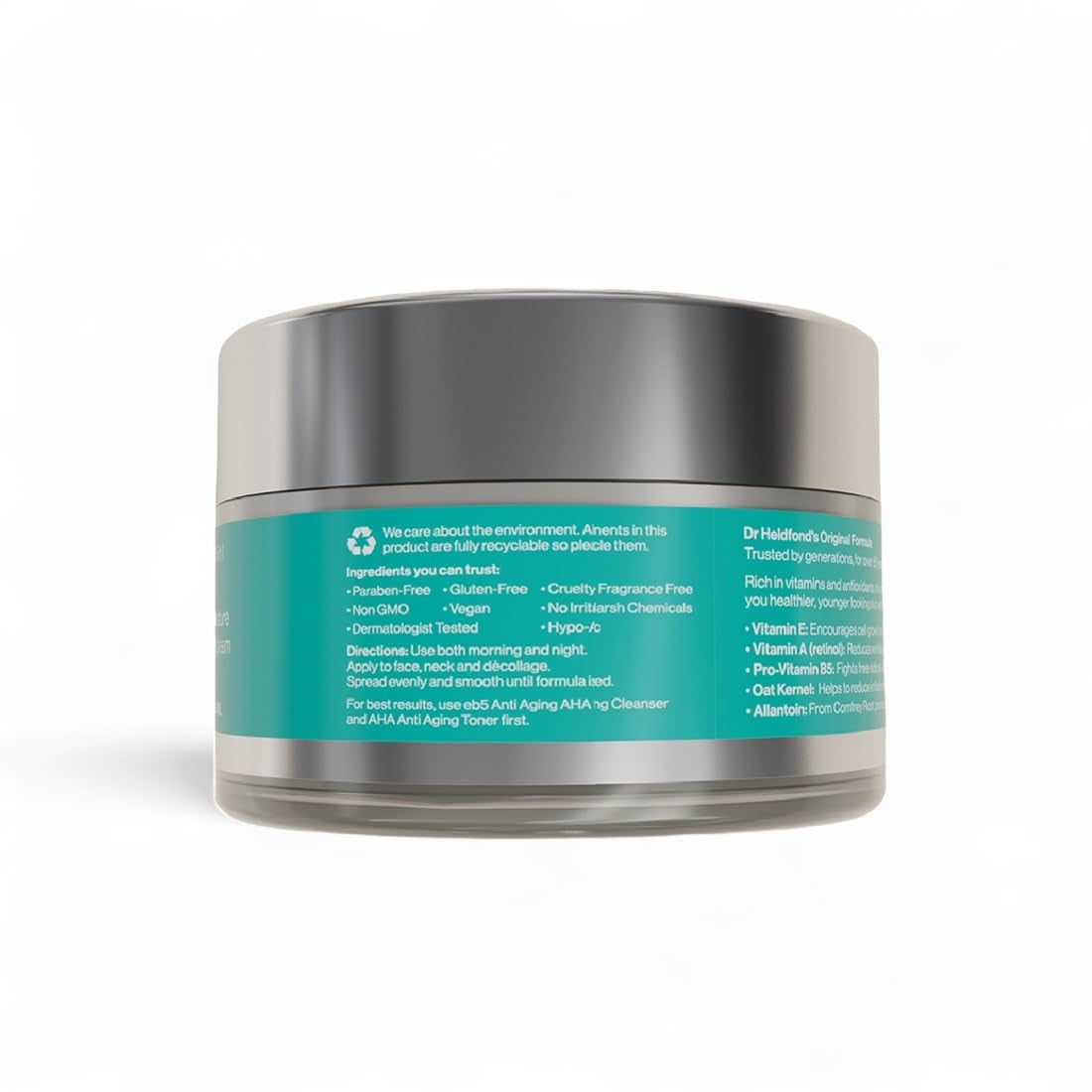 eb5 Intense Moisture Anti-Aging Cream – 120ml | Firming, Hydrating Wrinkle Cream for Youthful Skin
