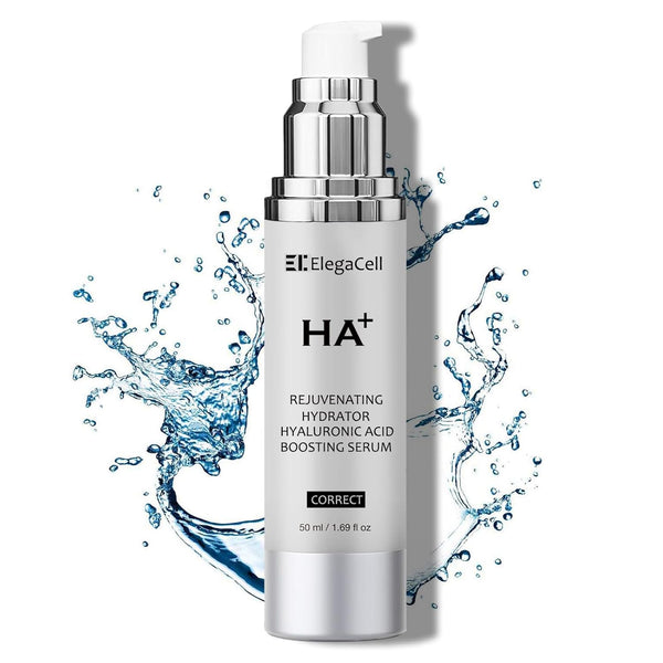 HACIRFE ElegaCell HA+ Rejuvenating Hydrator Hyaluronic Acid Boosting Serum – 50ml | 24-Hour Hydration & Fine Line Smoothing