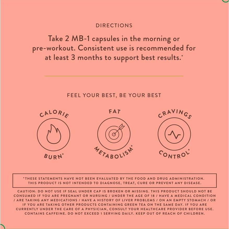 Arrae MB-1 – 60 Capsules | Natural Appetite & Metabolic Support