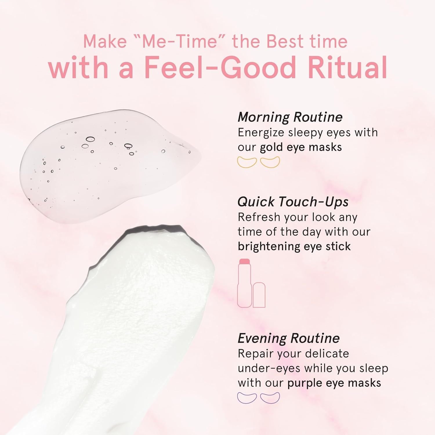 grace & stella Brightening Eye Stick (Caffeine) – 3.5g | Instantly Depuffs, Hydrates & Brightens Tired Eyes