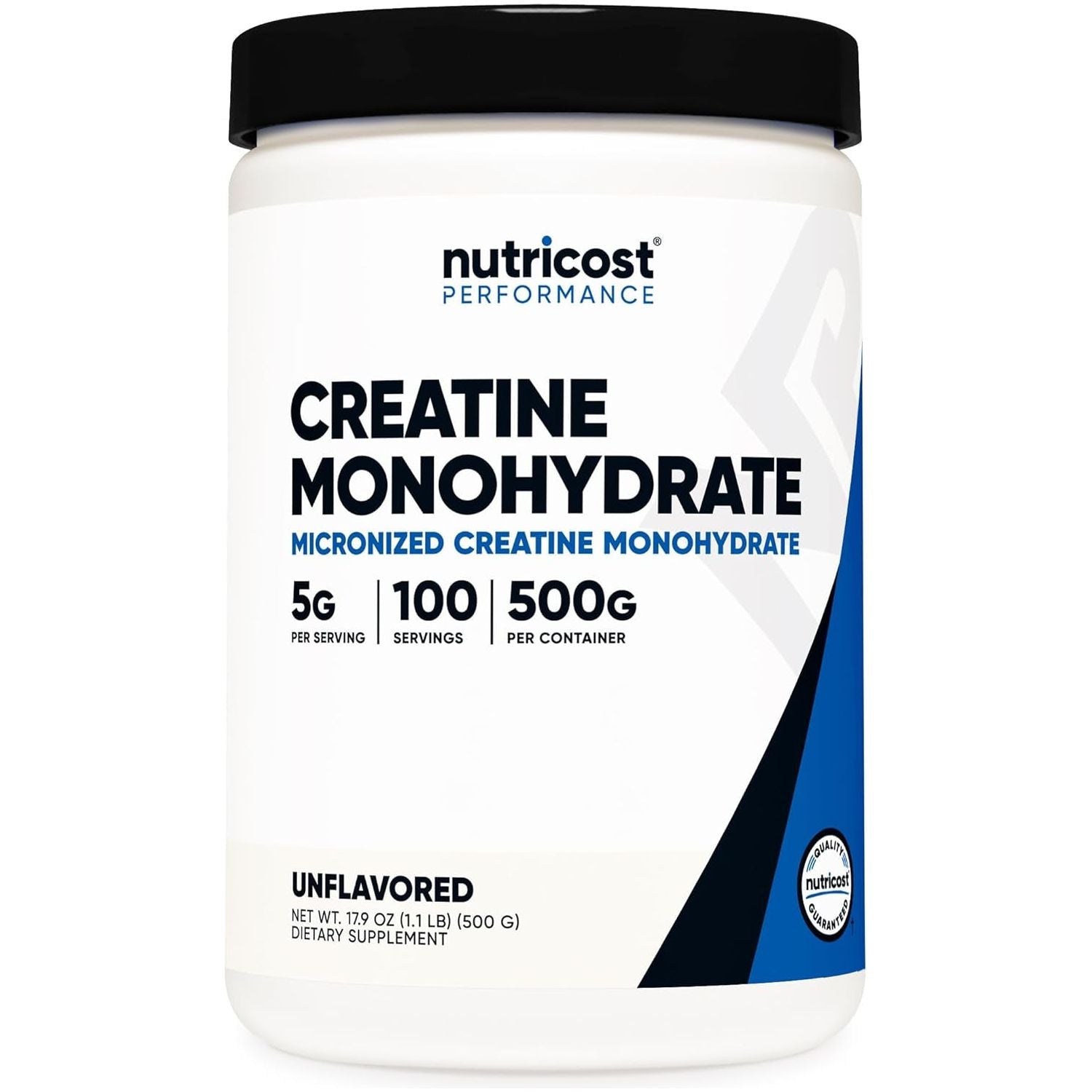 Nutricost Creatine Monohydrate Micronized Powder – Premium Quality  17.9 Oz - 500g