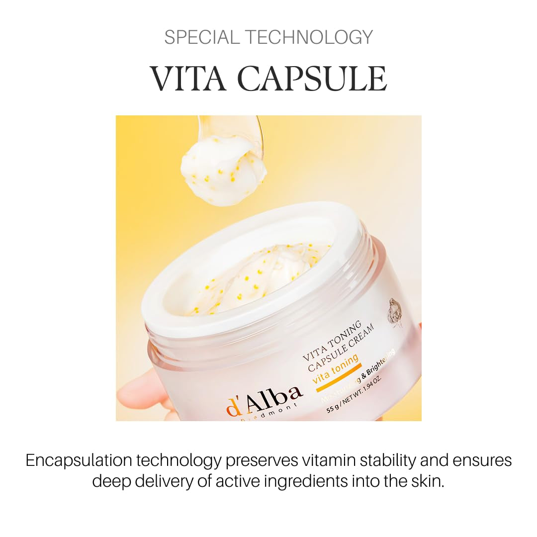 d'alba Piedmont Vita Toning Capsule Cream - 55g