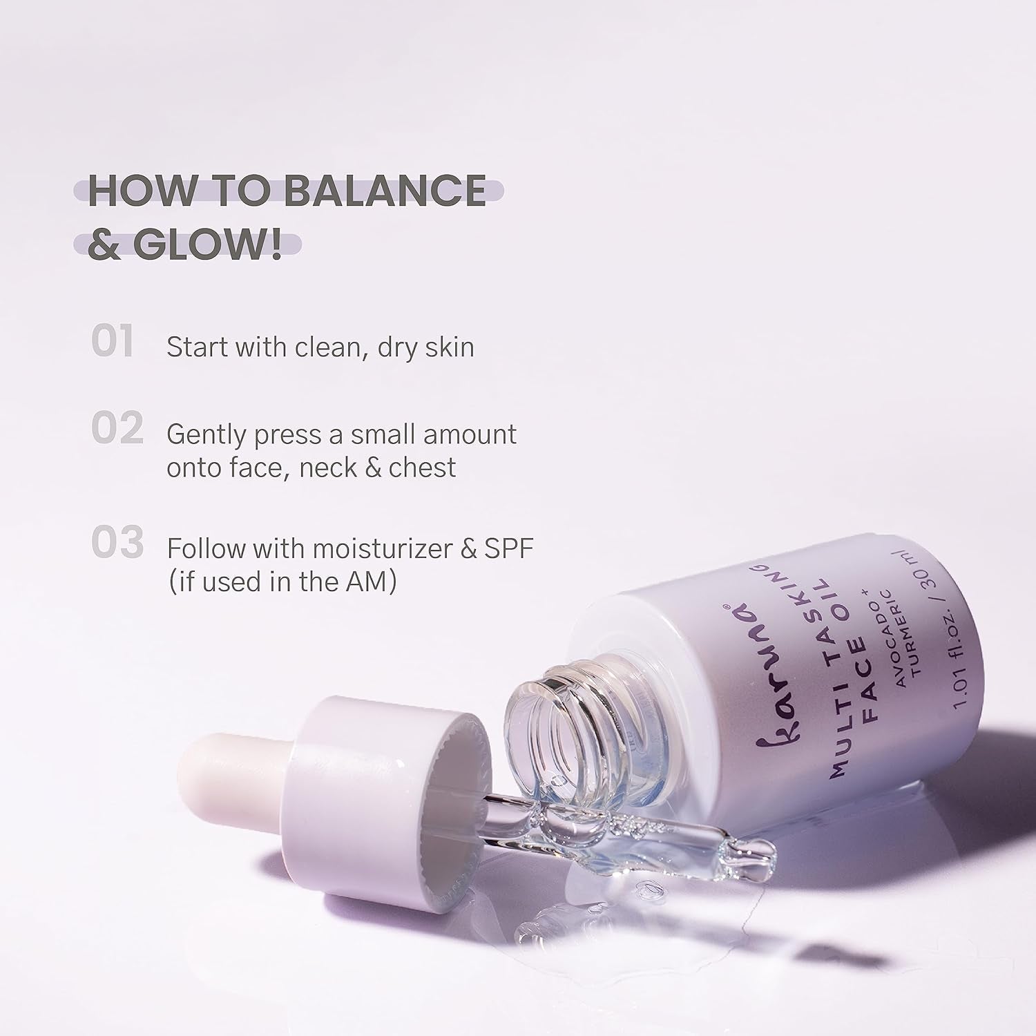 Karuna Multi Tasking Face Oil – 30ml | Turmeric-Infused Glow & Hydration Booster