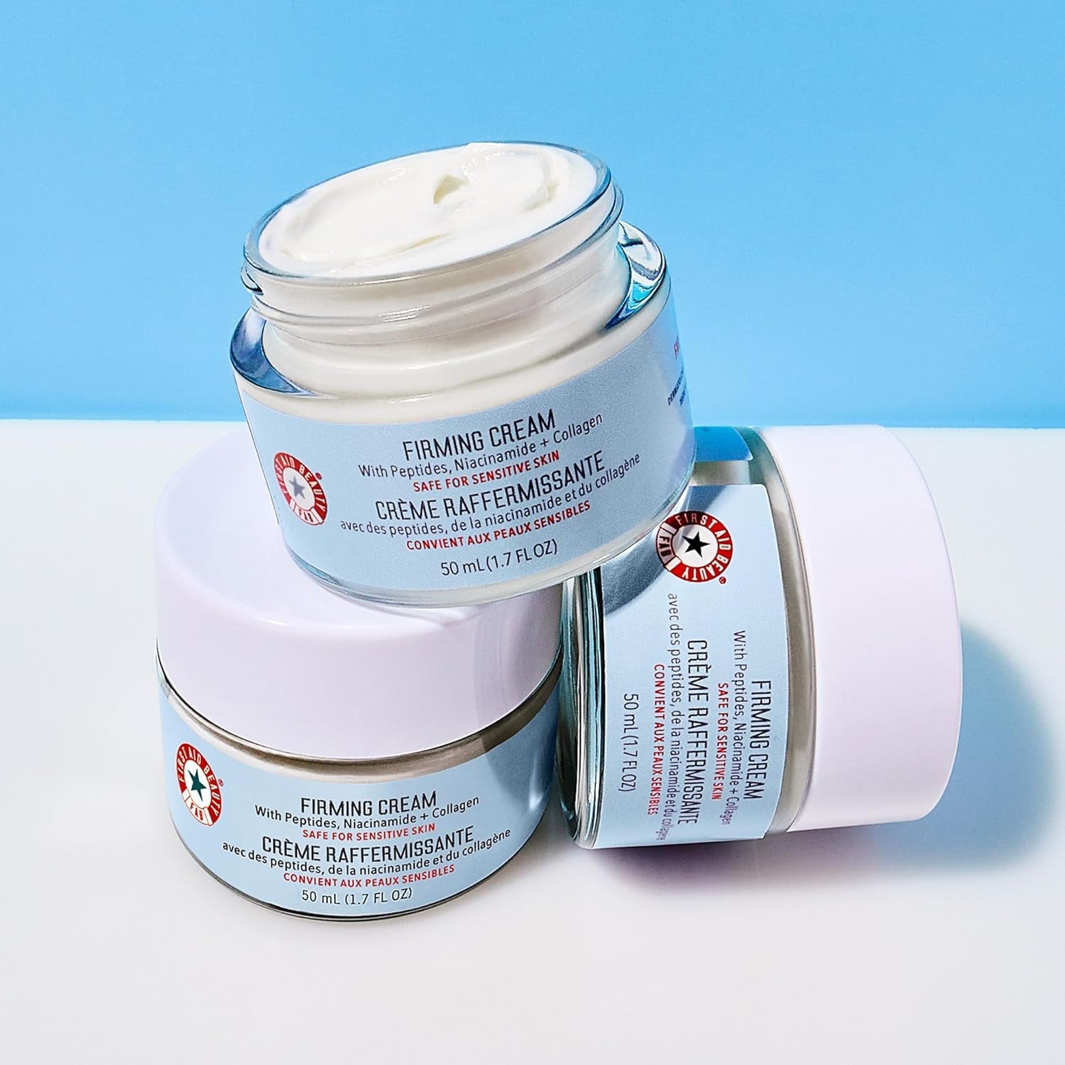 First Aid Beauty Firming Cream – 104ml | Collagen-Boosting Moisturizer for Youthful, Plump Skin