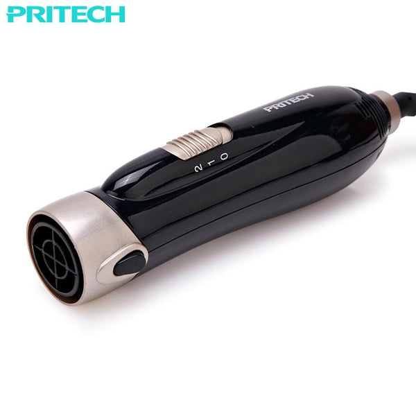 Pritech 4-in-1 Hair Styling Tool Set – Interchangeable Hot Air Brush, Curler, Diffuser & Comb for Professional Salon Results