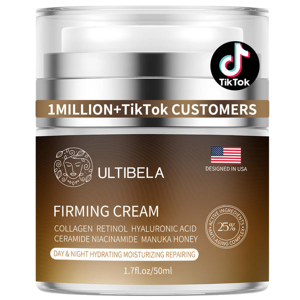 ULTIBELA Firming Cream – 50ml | Retinol, Collagen & Niacinamide for Lifted, Youthful Skin