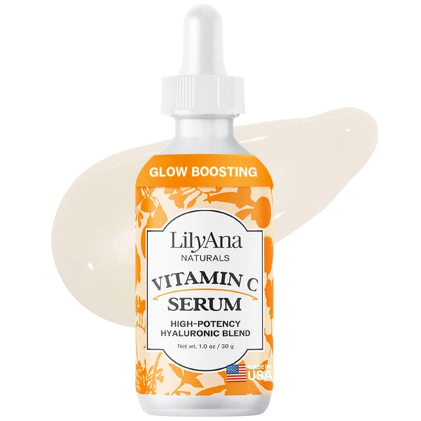 LilyAna Naturals Glow Boosting Vitamin C Serum – 30g | Brighten, Firm & Hydrate for Radiant, Youthful Skin