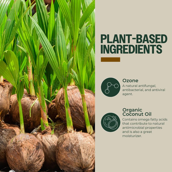 PurO3 Ozone-Infused Coconut Oil – 59ml | Organic, Fully Ozonated Skincare