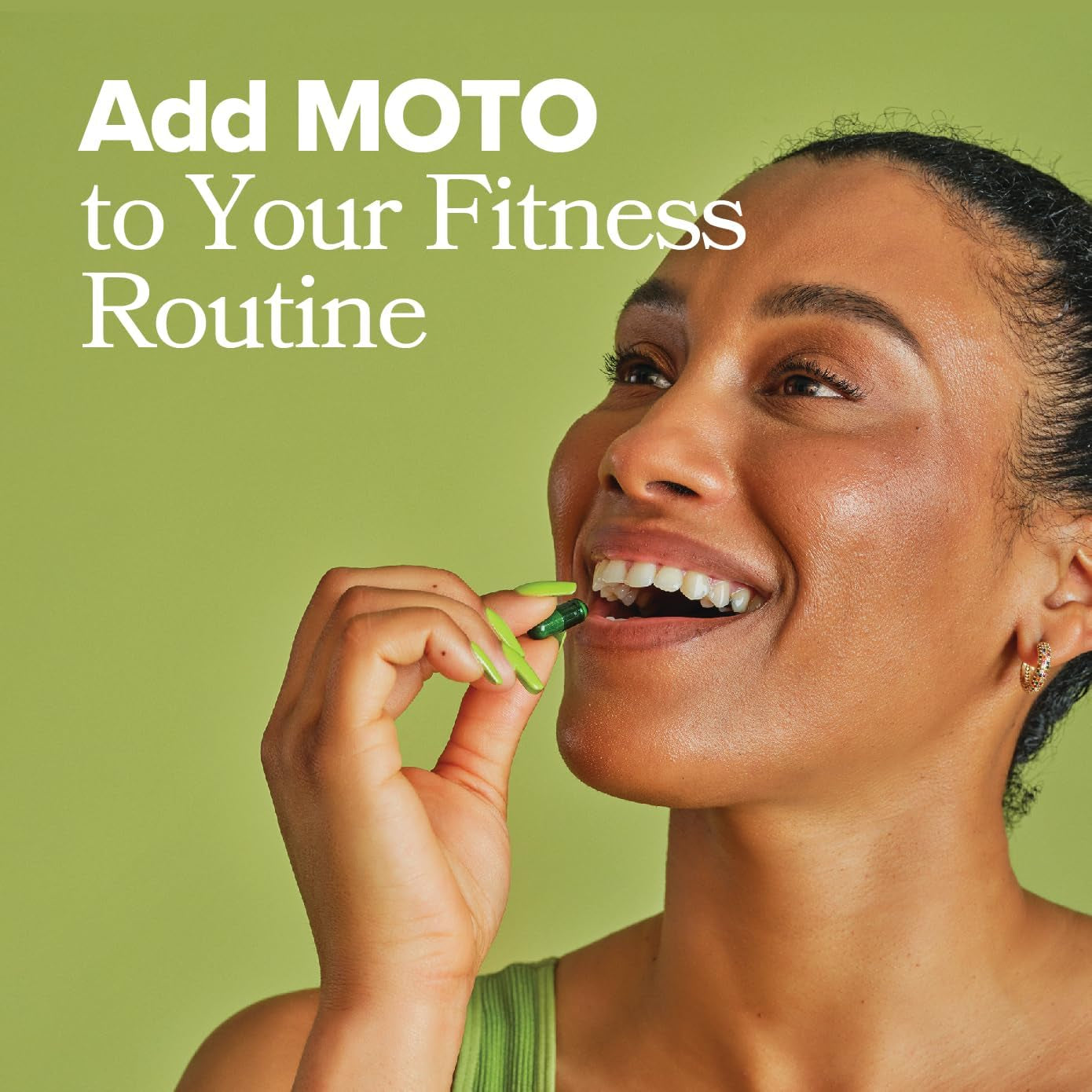 O Positiv MOTO Women's Metabolism Support – 60 Vegan Capsules | Boost Energy, Curb Cravings & Support Healthy Metabolism – 30 Servings