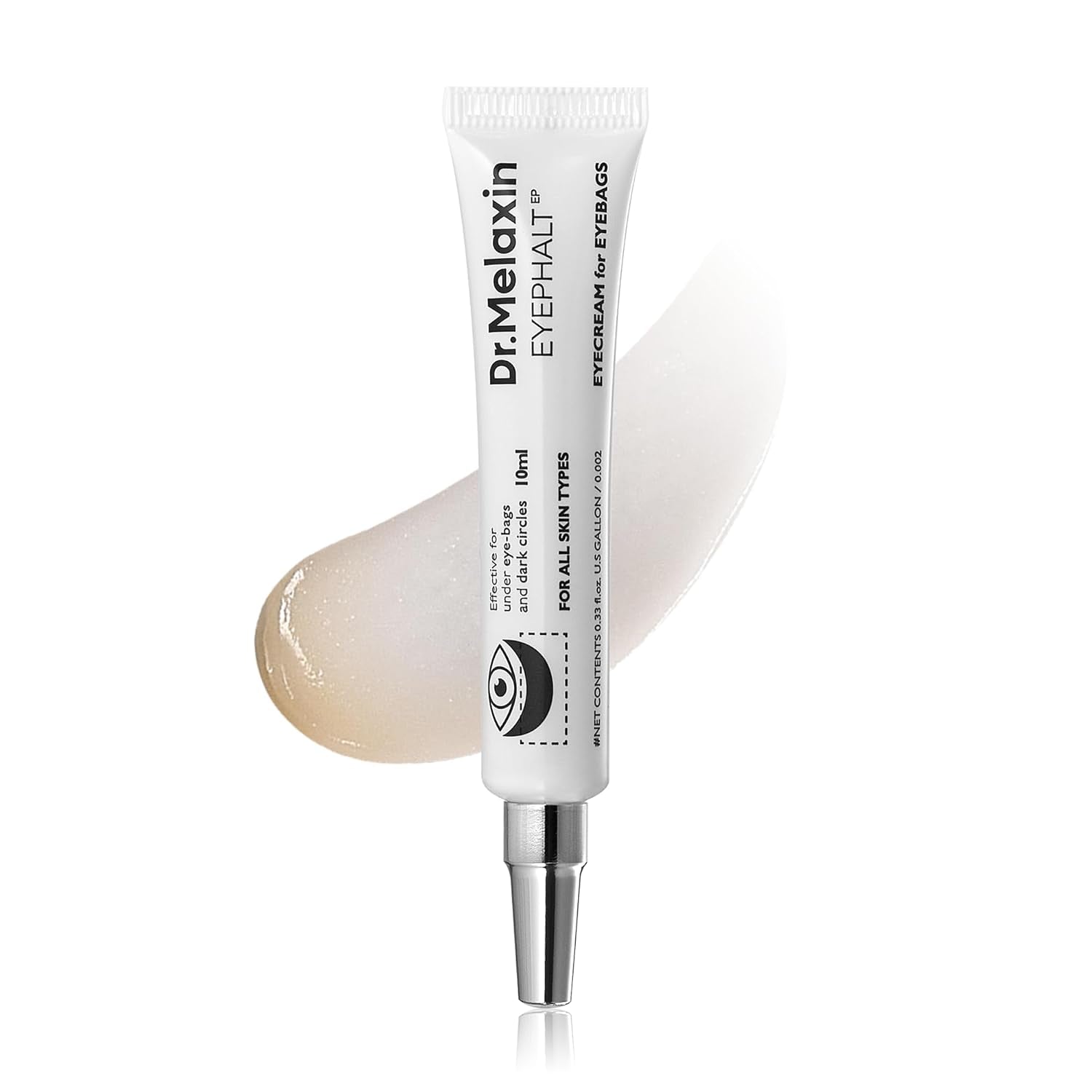 Dr.Melaxin Eyephalt EyeCream for Eyebags – 10ml | Targeted Night Repair for Puffiness & Dark Circles