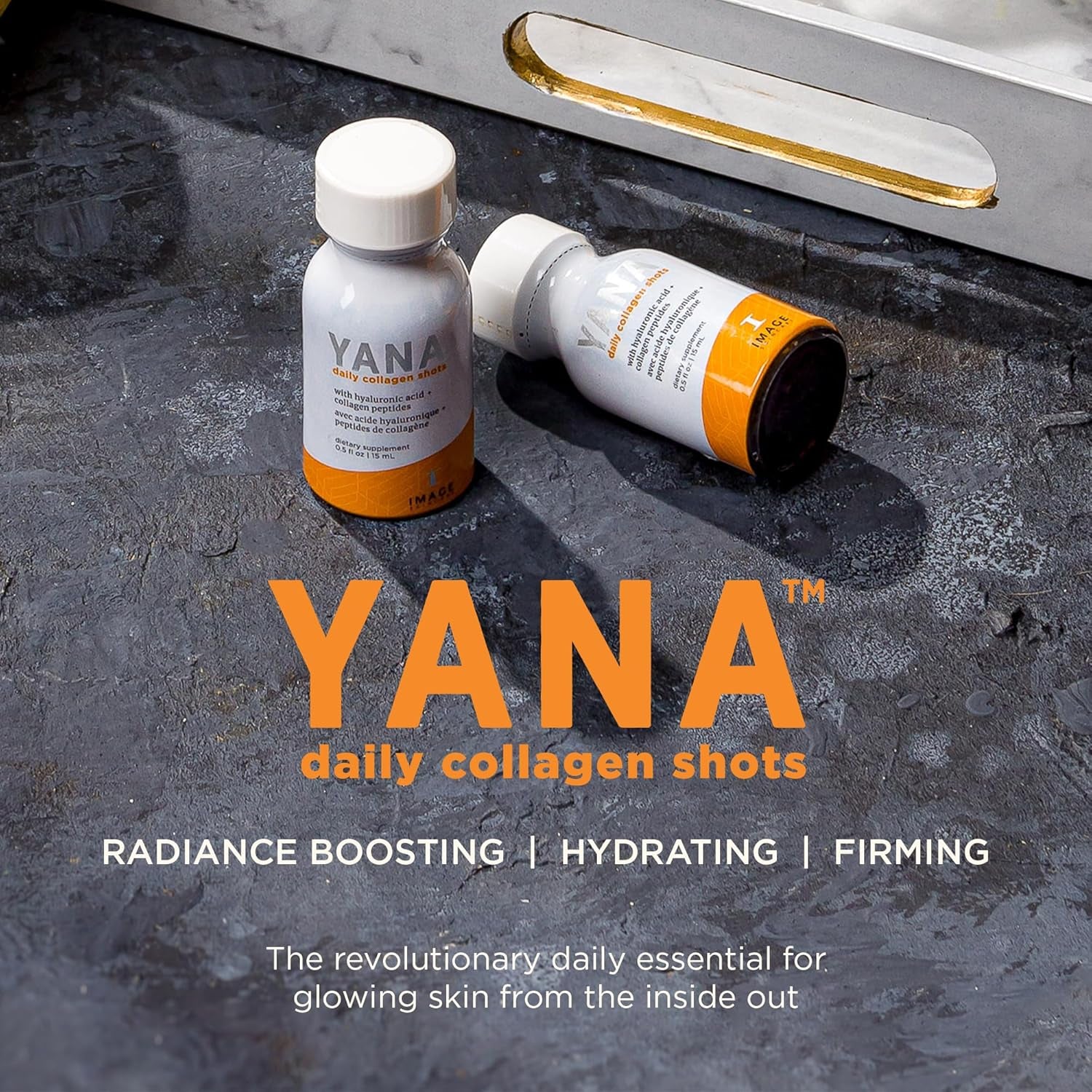 IMAGE Skincare YANA Liquid Collagen Shots – 15ml | Radiance-Boosting Daily Collagen Supplement for Firmer, Glowing Skin