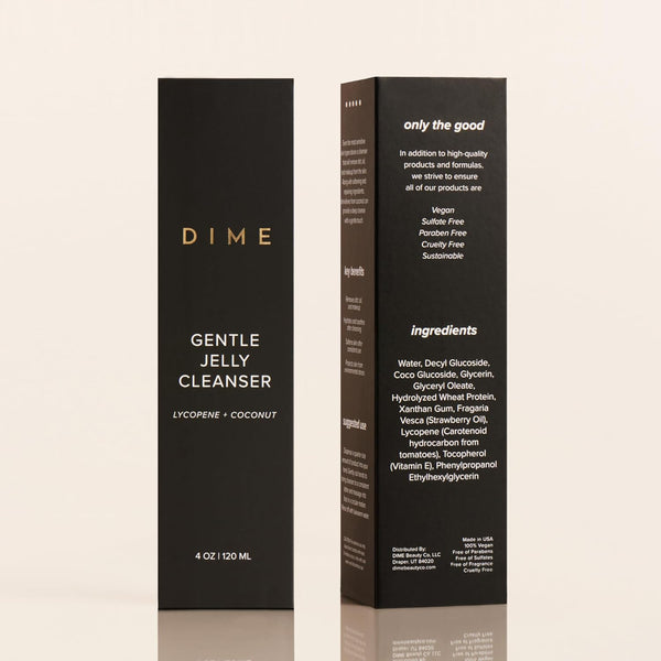 DIME Gentle Jelly Cleanser – 120ml | Hydrating, Non-Foaming Cleanser for All Skin Types