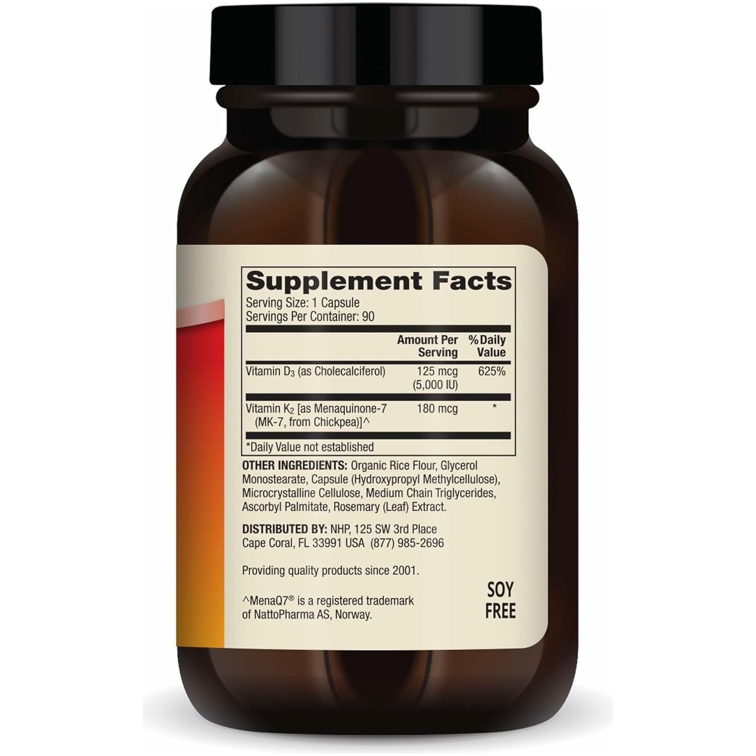 Dr. Mercola Vitamins D3 & K2 Dietary Supplement – 90 Capsules | High-Potency Immune & Bone Health Support