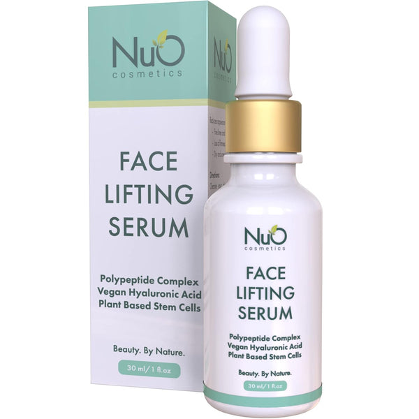 NuOrganic Cosmetics Face Lifting Serum – 30ml | Plant Stem Cell Anti-Aging & Skin Tightening