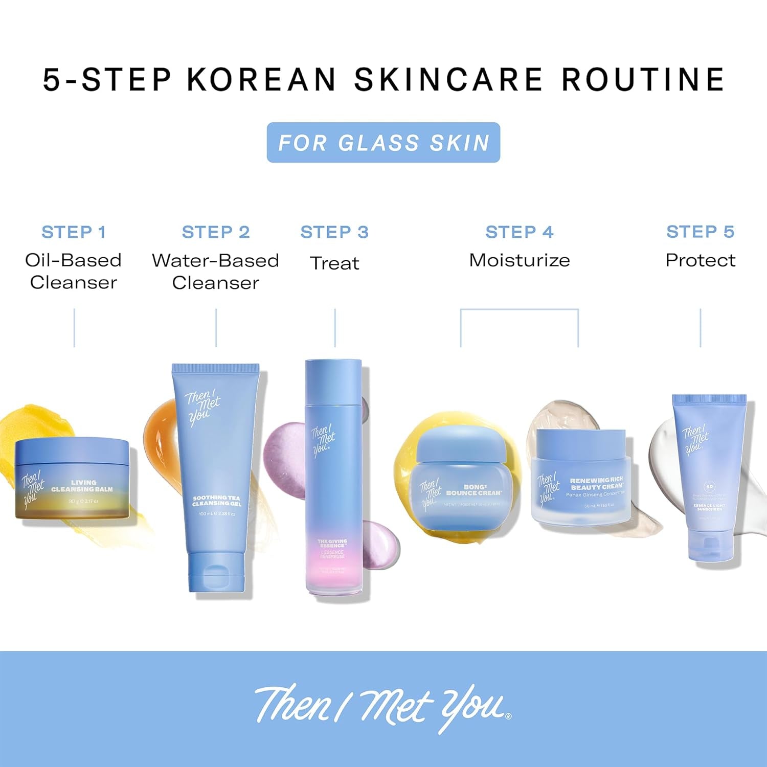 Then I Met You Soothing Tea Cleansing Gel – 100ml | Hydrating & Calming Facial Cleanser