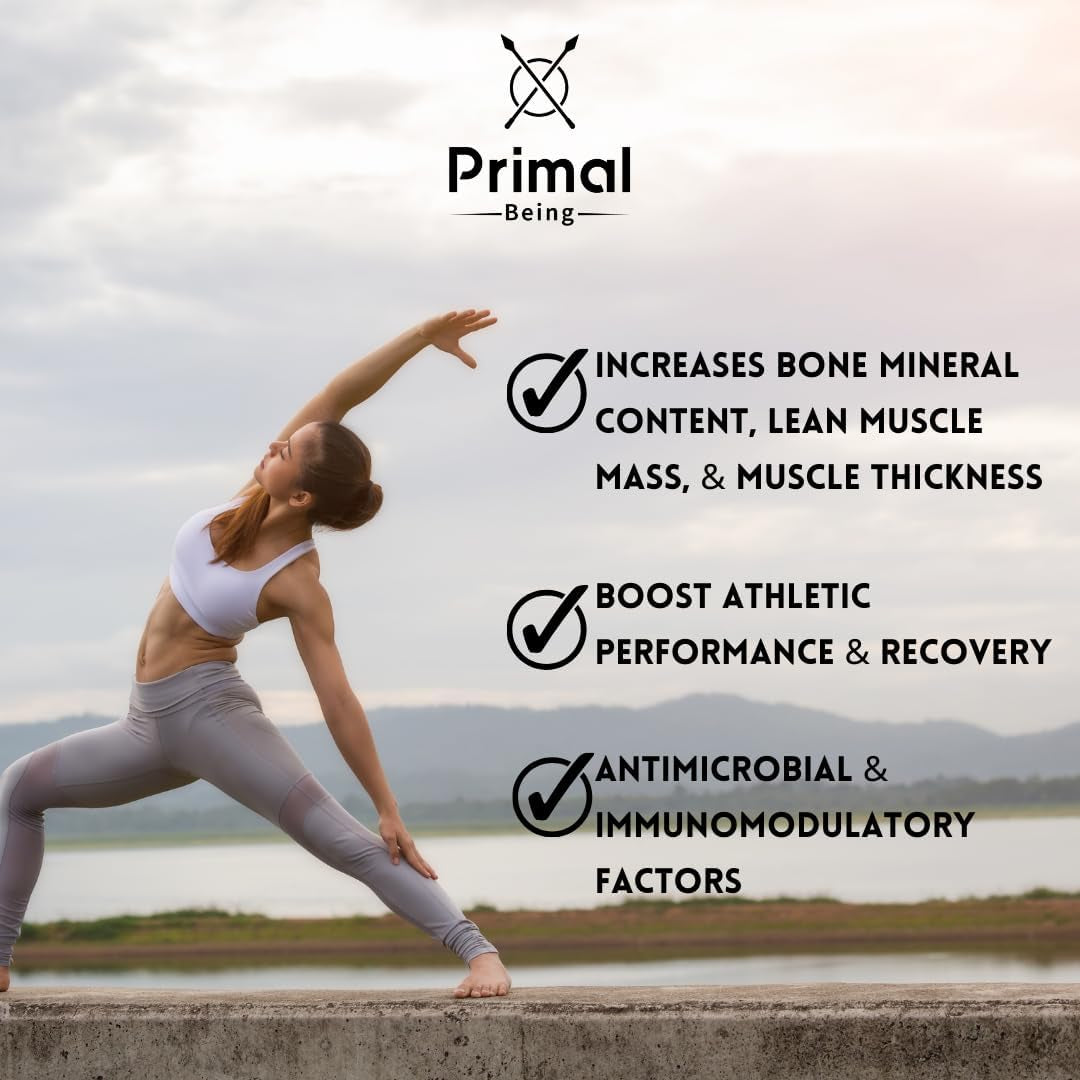 Primal Being Grassfed New Zealand Colostrum Powder – 90g | Immune, Gut & Muscle Recovery Support
