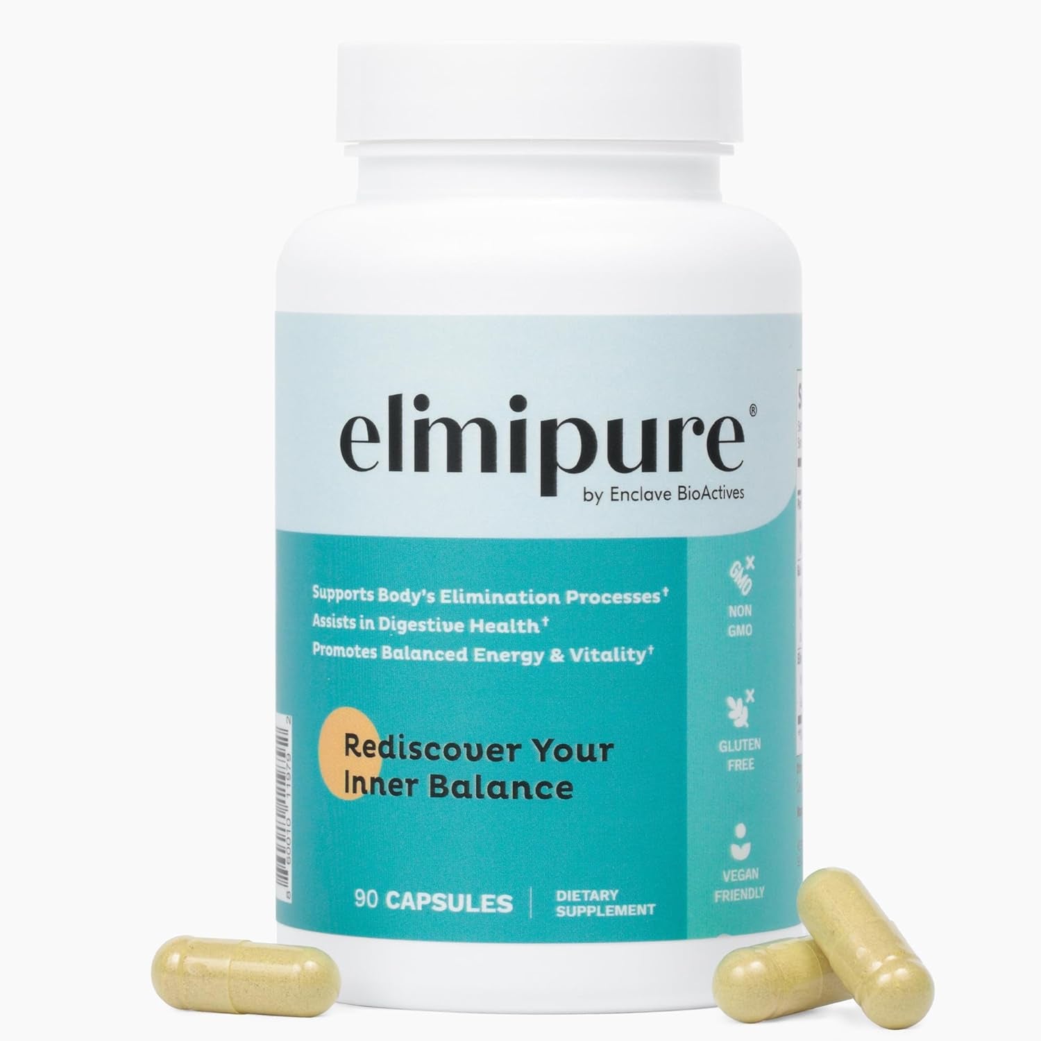 Elimipure Rediscover Your Inner Balance – 90 Capsules | Hormonal Harmony, Mood & Energy Support