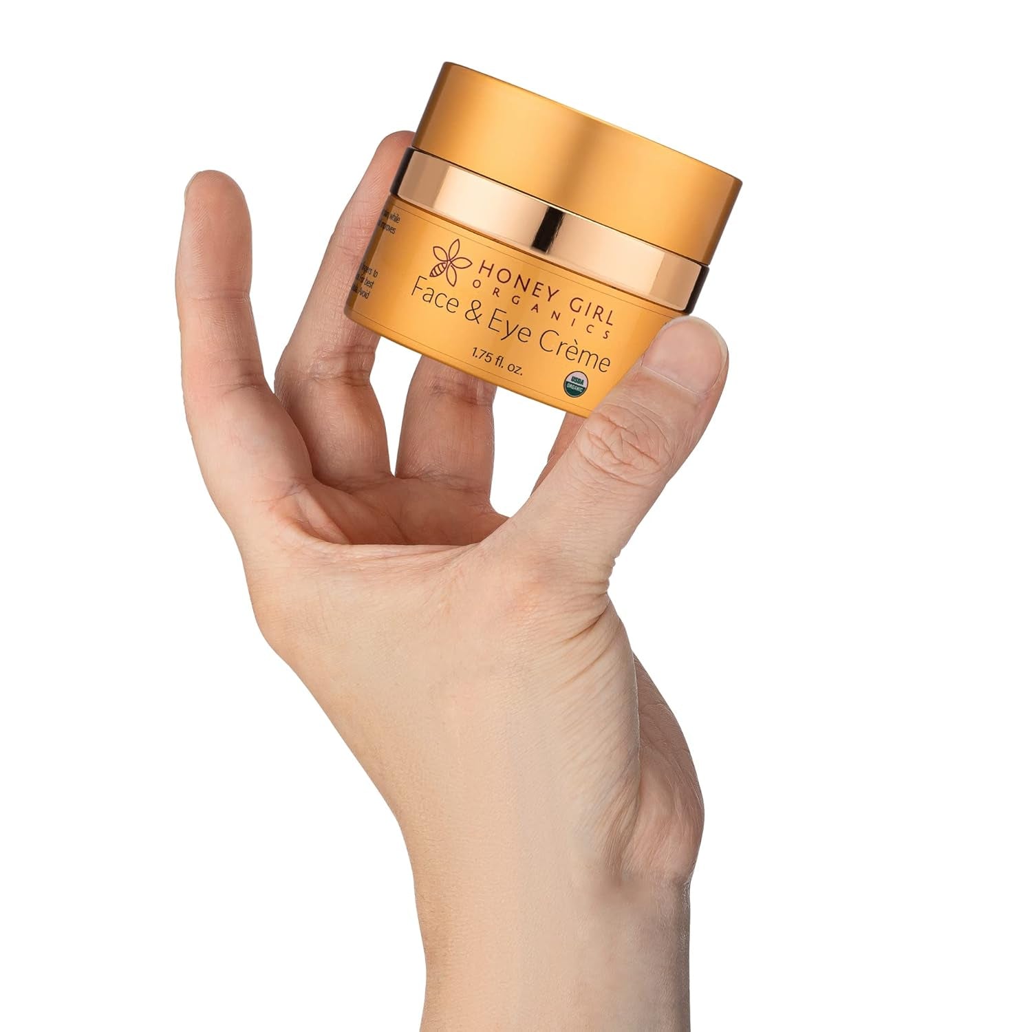 Honey Girl Organics Face & Eye Crème – 52ml | Hydrating, Anti-Aging Organic Moisturizer