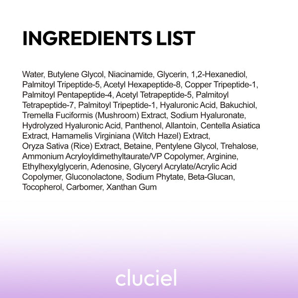 Cluciel Niacinamide Peptide Serum – 50ml | Radiant Glow, Even Tone & Pore Refinement