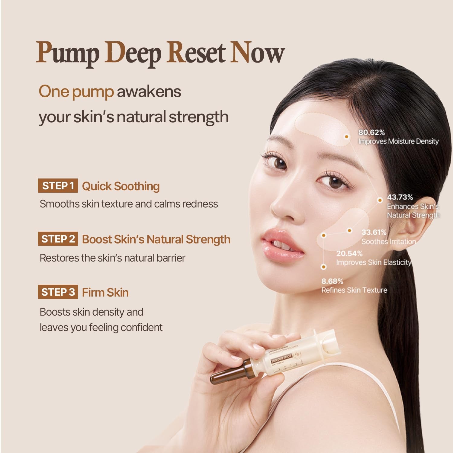 HEVEBLUE Salmon Caring NewPair PDRN Booster Essence – 100,000 Shot | Revitalize, Firm & Restore Youthful Radiance