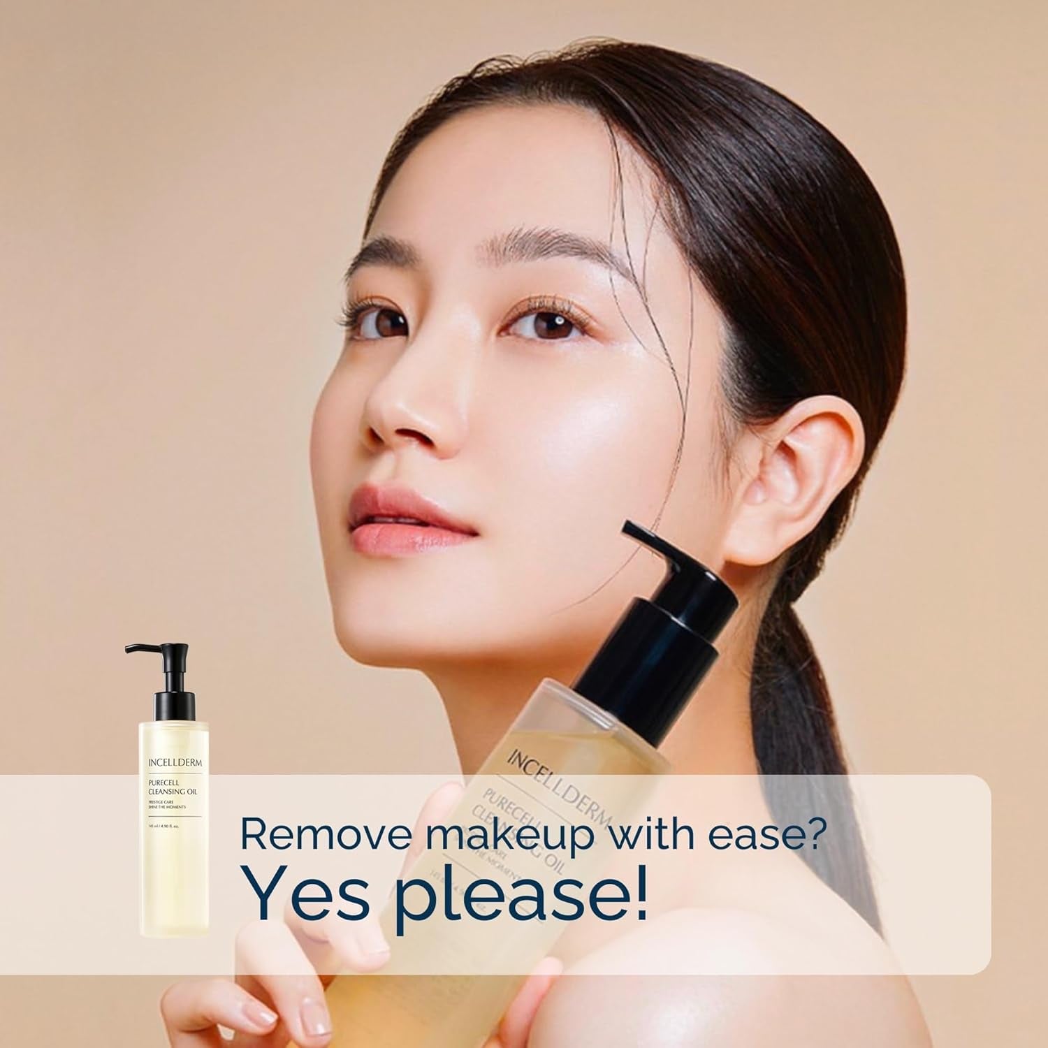 INCELLDERM Purecell Cleansing Oil - 145ml