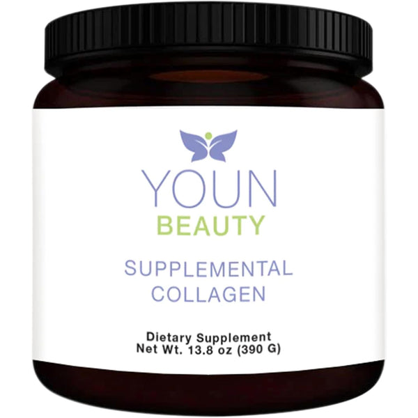 YOUN Beauty Supplemental Collagen – 390g | Multi-Peptide Powder for Skin, Hair, Nails & Joint Support