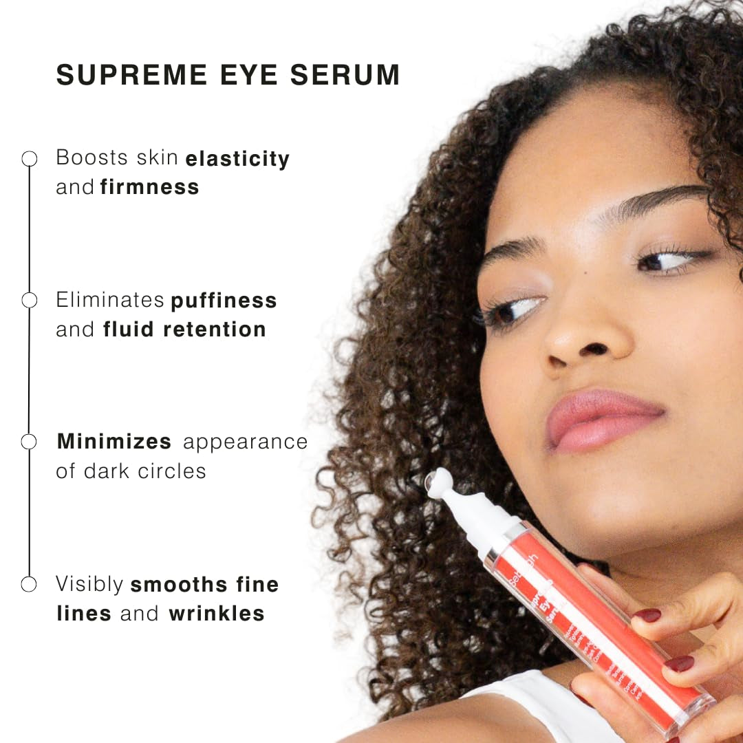 Dr Sebagh Supreme Eye Serum – 15ml | Award-Winning Anti-Aging Treatment for Dark Circles & Puffiness