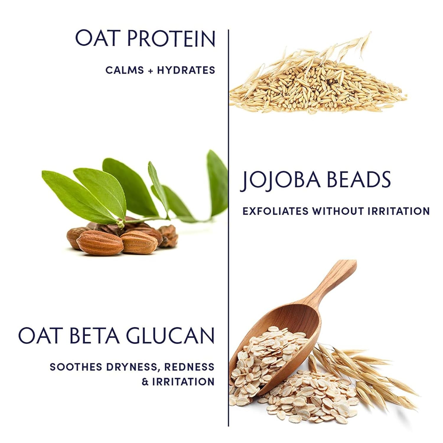 Naturopathica Oat Cleansing Facial Polish – 60ml | Gentle Exfoliating & Hydrating Face Wash