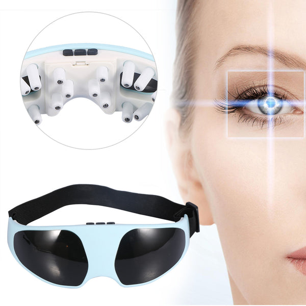 Electric Eye Massager – Magnetic Therapy Eye Mask for Fatigue Relief, Migraine, Anti-Myopia & Eye Bag Reduction