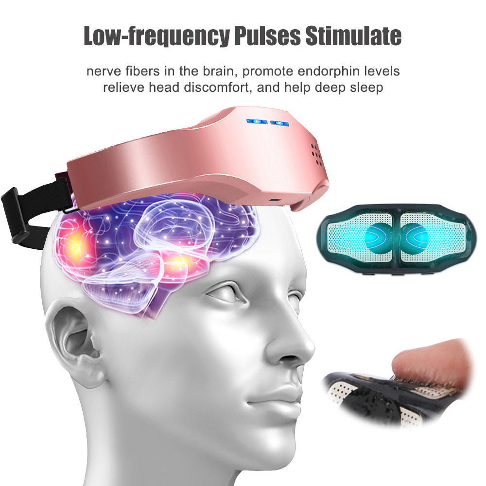 Smart EMS Sleep Aid Device – Portable Electrotherapy Relaxation Massager (Multiple Colours)