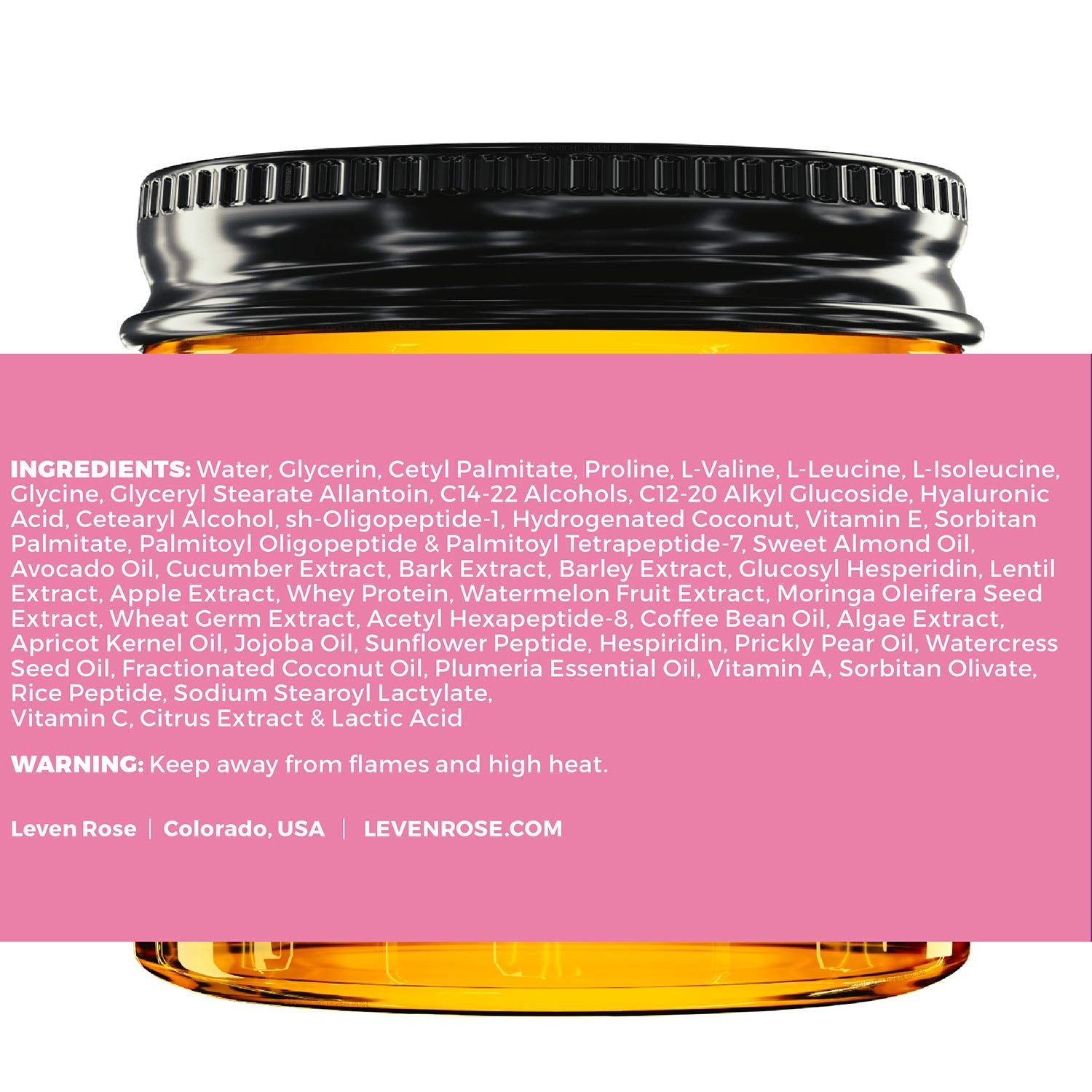 Leven Rose Coffee Eye Lift Cream – 30ml | Anti-Aging, Firming & Brightening Eye Cream