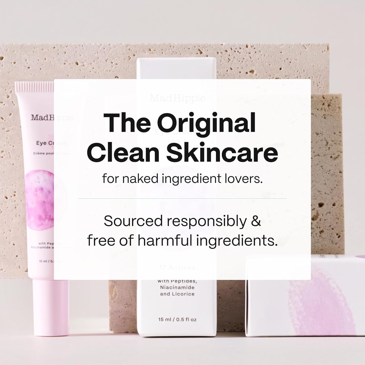 Eye Cream - Anti-Aging under Eye Cream for Dark Circles and Puffiness with Niacinamide, with Skin-Brightening Vitamin C, 0.5 Oz