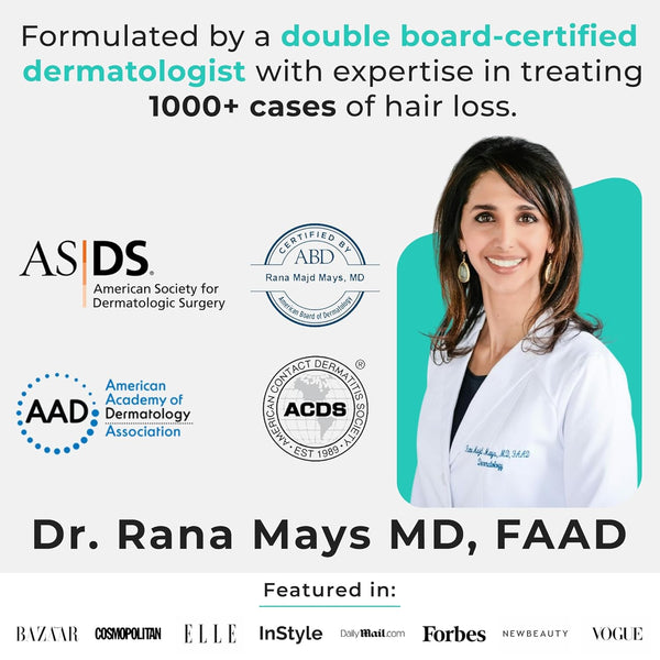 Hair Plus MD Hair Growth Supplement – 120 Capsules | Clinically Proven Formula for Thicker, Fuller Hair