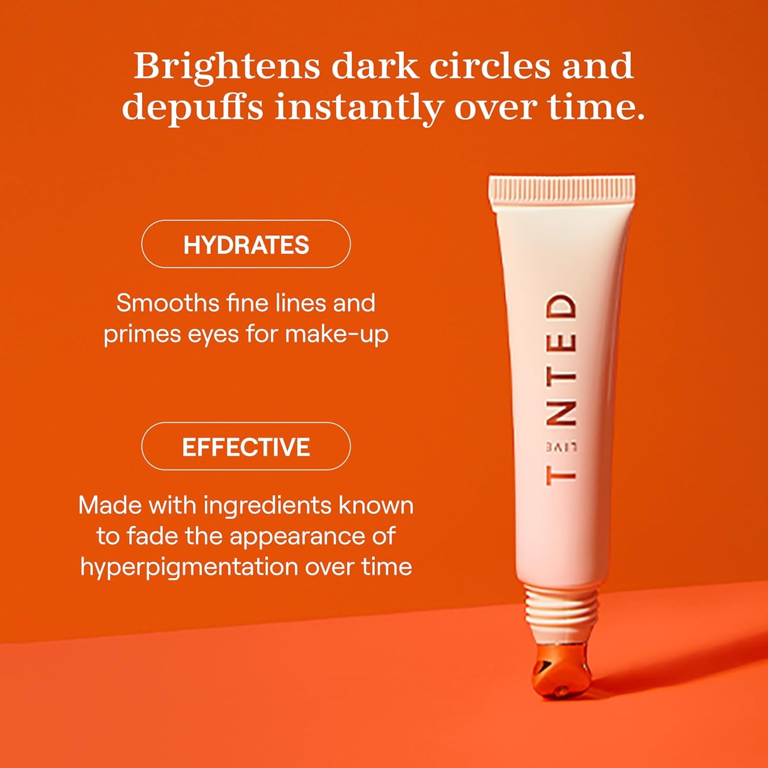 Live Tinted Superhue Brightening Eye Cream – 15ml | Hydrating Dark Circle Treatment with Niacinamide & Vitamin C