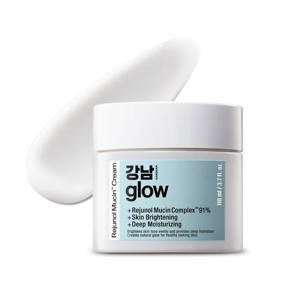 GANGNAM GLOW Rejunol Mucin™ Cream – 110ml | Intense Hydration & Radiance with PDRN & Snail Mucin