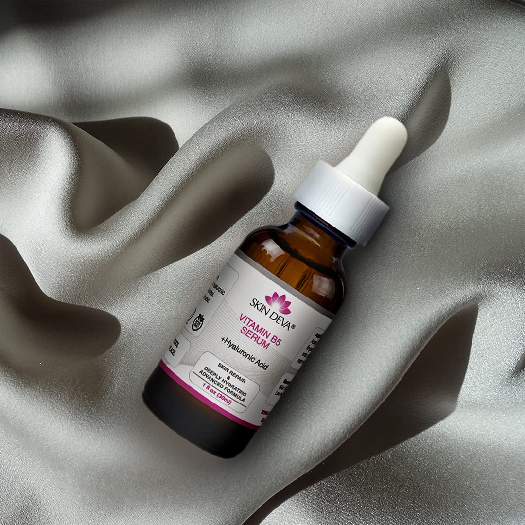 SKIN DEVA Vitamin B5 Serum + Hyaluronic Acid – 30ml | Deep Hydration & Skin Barrier Repair