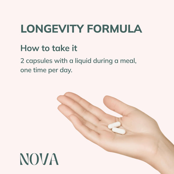 ULTIMATE CELL RENEWAL NOVA Spermidine Supplements – 60 Capsules | Anti-Aging, Cellular Detox & Longevity Support