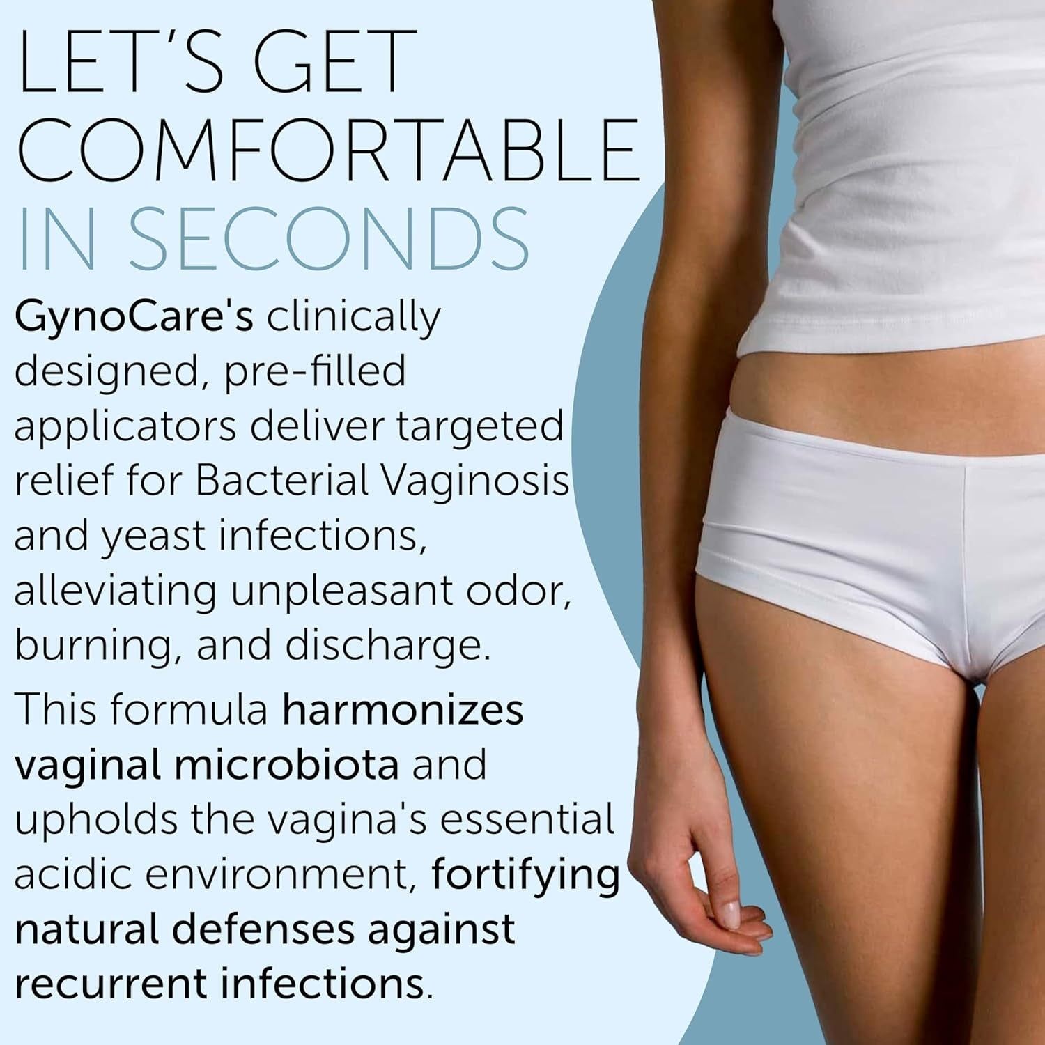 Terramed Just Think Comfort | Gyno Care Vaginal Homeopatic Support - 10 Pre-Filled Applicators