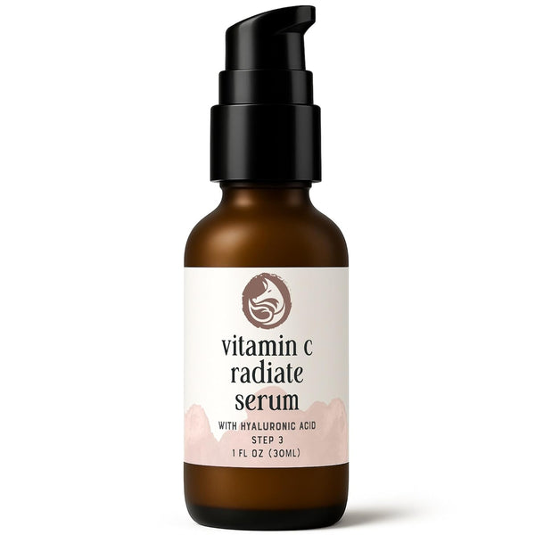 Foxbrim Naturals Vitamin C Radiate Serum – 30ml | Brightening & Anti-Aging Face Serum