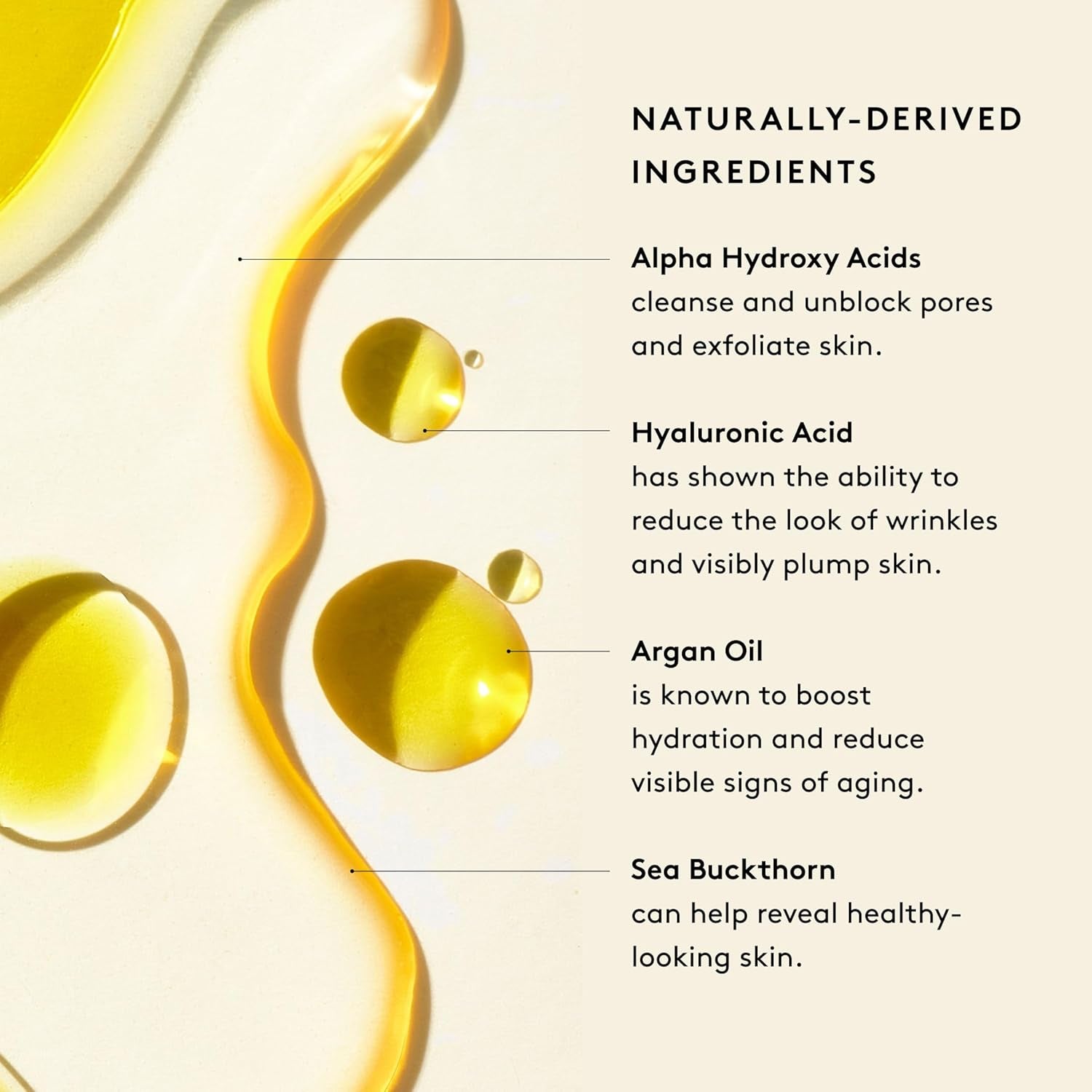 the Night Set | Renew Resurfacing Night Serum (30 Ml) + Rejuvenate Restorative Face Oil (35 Ml) with Hyaluronic Acid, Argan & Sea Buckthorn Oils and Fruit Ahas (Set of 2)