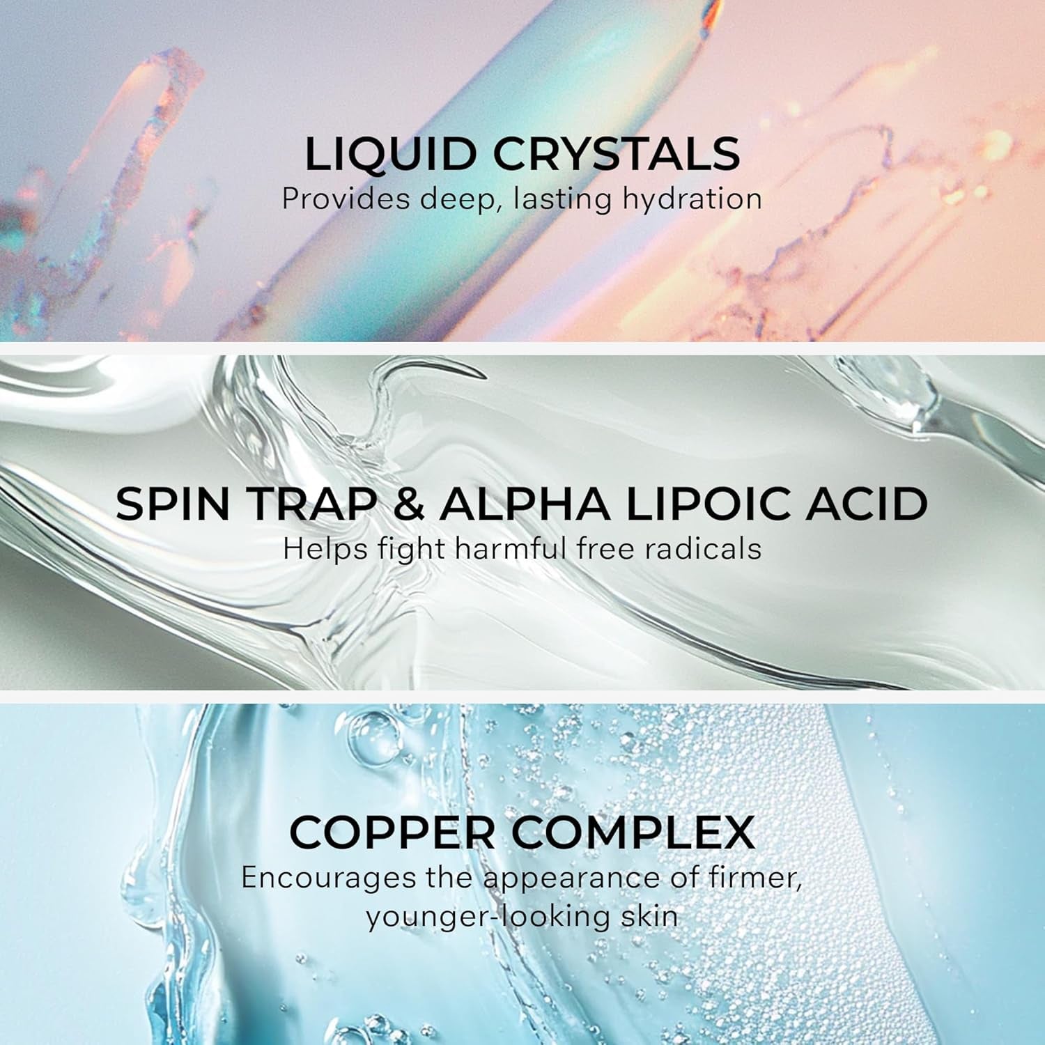 COSMEDIX Opti Crystal Liquid Crystal Eye Serum – 7g | Brightens, Firms & Reduces Dark Circles