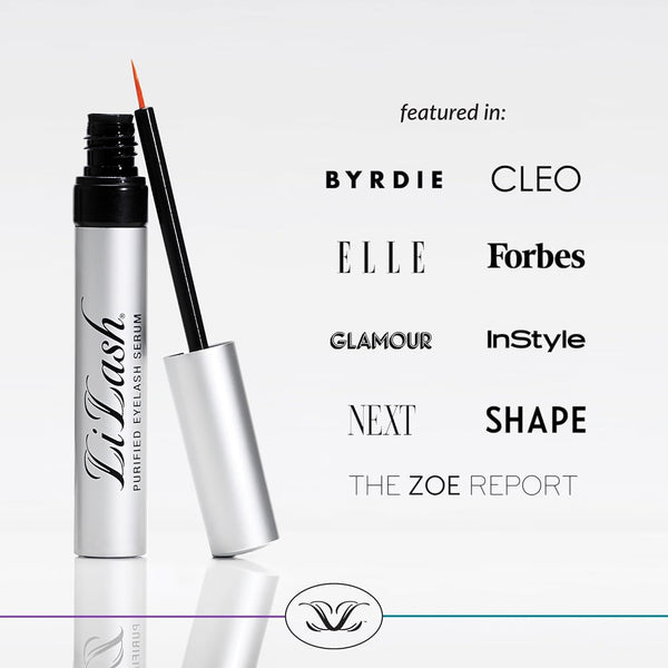 LiLash Purified Eyelash Serum – 2.0ml | Thicker, Longer, Stronger Lashes in Weeks
